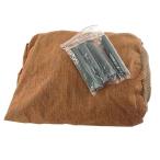 肘あり ソファーカバー ずれにくい素材 L 3人掛用 幅160〜200cm ブラウン