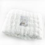 モコモコこたつ掛け布団 ラビットファー調 ポリエステル 正方形 スノーホワイト 冬