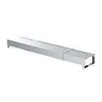 コンロ奥ラック 排気口カバー スライド式 日本製 ステンレス 幅60〜76cm