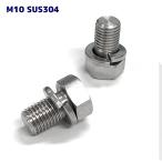 M10 × 16 ｍｍ ピッチ 1.25 SUS304 ステンレス 六角ボルト 半ネジ 1本