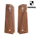 [ бесплатная доставка ]SHENKEL из дерева бриллиант che ka кольцо рукоятка Colt 1911 грецкий орех электрический рука gun газовый пистолет соответствует каждый фирма Government серии сделано в Японии 