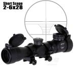 ANS Optical 2-6 раз заменяемый zoom 2-6x28EG Short scope 1 дюймовый 20mm направляющие 20mm Laile low крепление кольцо 