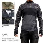 SHENKEL ACS typeIIスタイル  アーミー コンバットシャツ 長袖 3色 S/M/L メッシュ 米陸軍 通気性 乾燥性 BDU 服装 服