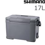 2024年新製品 クーラーボックス　SHIMANO シマノ　アイスボックスVL 17L 最強保冷力　ミディアムグレー　ICEBOX   NX-417X　キャンプ　釣り　レジャー防災