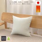 ヌードクッション クッション中身 クッションカバー 45x45 cm用  丸洗い背当て 日本製 東レFT綿使用 わた パンヤ 高反発 まとめ買い 圧縮せずに出荷 Out Style