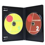 DVDke- палантин кейс 2 шт. входит черный 15mm толщина M блокировка 1 шт 