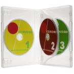 DVDケース トールケース Mロック27mm厚3枚収納 クリア 10個 CD DVD Blu-rayDiscケース
