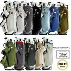 【入荷しました！】木の庄帆布/KinoshoTRANSIT/KHG21-SCB01TH-2/帆布スタンドキャディバッグ/2021年モデル/9.5型/口枠5分割