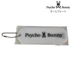 [ plate время ограничено цена ] Golf именная табличка носорог koba колено PSYCHO BUNNY не продается черный именная бирка название . печать сервис нет 