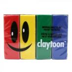 MODELING CLAY(mote кольцо k Ray ) claytoon(k Ray цветный ) цвет масло глина 4 цвет комплект ( primary ) 1Pound 3 шт. комплект 