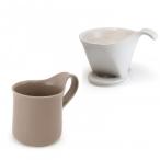 ZERO JAPAN( Zero Japan ) дриппер & Cafe кружка комплект дриппер tray есть DMZ-16 WH/OOG