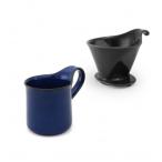 ZERO JAPAN( Zero Japan ) дриппер & Cafe кружка комплект дриппер tray есть DMZ-16 BK/JB