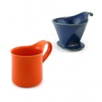ZERO JAPAN( Zero Japan ) дриппер & Cafe кружка комплект дриппер tray есть DMZ-16 JB/TG