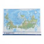  Tokyo Cart графика THE WORLD MAP upside down( обратный . карта ) MPUD