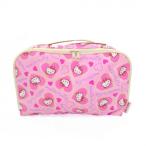  Sanrio Hello Kitty KT одежда кейс ( ламе Heart ) розовый 