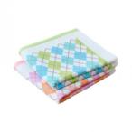 泉州産アーガイルバスタオル 2色組 MY-6012-2