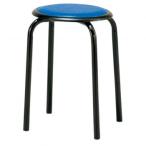 藤沢工業(TOKIO)　スツール　M-24T ブルー　10脚入