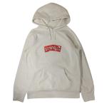 Supreme シュプリーム COMME des GARCONS SHIRT 17SS Box Logo Hooded Sweatshirt パーカー 白 M
