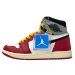良品 ナイキ UNION NIKE AIR JORDAN 1 RETRO HIGH OG Chicago Shadow AJ1 エアジョーダン ユニオン HV8563-600 26cm US 8