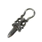 ショッピングクロムハーツ CHROME HEARTS クロムハーツ ネックレス ダガー #5 ジッパープル ジップ チャーム シルバー ZIP2 DAGGER PENDANT DGGR