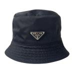 ショッピングタグ PRADA バケットハット 2HC 137 2B15 NERO 箱・タグつき L