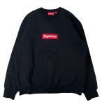 ショッピングシュプリーム シュプリーム Supreme Box Logo Crewneck Sweatshirt クルーネック スウェット シャツ ボックスロゴ ブラック BLACK 黒 M