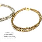 ネックレス メンズ メンズネックレス メンズアクセサリー メタルビーズネックレス/ブレスレット2Way　レビューを書いて送料無料