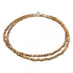 Yahoo! Yahoo!ショッピング(ヤフー ショッピング)レビューを書いて送料無料　 メンズ レディース ネックレス アンクレット メタルビーズネックレスアンクレット アンティークゴールド　送料無料