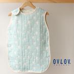  слипер Star moon mint green звезда 6 -слойный марля baby младенец Kids сделано в Японии ovlovob Rav ksl-4018-mgr-f