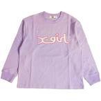 40%OFFセール SALE X-girl Stages 子ども服 ロンＴ 80-140cm エックスガールステージス ミルズロゴ長袖Tシャツ ラベンダー メール便OK 2024春夏