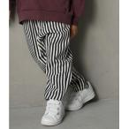 40%OFFセール SALE メイクユアデイ  子ども服 ロングパンツ 80cm-140cm MAKE YOUR DAY テーパードデニムパンツ ヒッコリー メール便OK 24秋冬