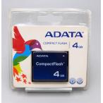  CompactFlash ADATA 4GB COMPACT FLASH