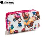 レスポートサック ポーチ RECTANGULAR COSMETIC レクタンギュラーコスメティック 6511 E636 ANIMAL PARTY レディース 2022年6月柄 LeSportsac