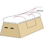  центральный head для li пара EKF319 гимнастический конь мелкие сколы от камней ..eba новый EVERNEW