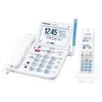 ショッピング電話機 パナソニック コードレス電話機 子機1台付 VE-GD68DL-W ホワイト