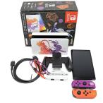  прекрасный товар Nintendo Switch( иметь машина EL модель ) алый * violet выпуск HEG-S-KEAAA