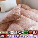 西川 羽毛布団 シングル  ゴアテックス フランス 産ホワイトダックダウン90％ ゴアラミネート羽毛ふとん 羽毛掛け布団 羽毛掛布団 羽毛掛けふとん 羽毛掛ふとん