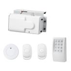 AMRKBR3W40 セリュール SERRURE アミュレット Amulet らくらく電子錠5点セット(30~40mm) リモコン3個 ホワイト