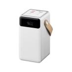 IBT-A60100-W アイリスオーヤマ IRIS OHTAMA バッテリーステーション モバイルバッテリー バッテリー 充電器 小型 大容量 防災 持ち運び充電器