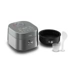 RK882CJ0 ティファール T-fal 遠赤外線IH炊飯器 ザ ライズ The Rice 5.5合炊き 遠赤外線 高火力IH 球状釜 遠赤保温 メタリック