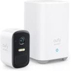 T88305D3 アンカー Anker Eufy Security eufyCam 2C 1-Cam Kit 屋外カメラ セキュリティカメラ 防犯カメラ屋外 ネットワークカメラ 1080p フルHD IP67 ホワイト