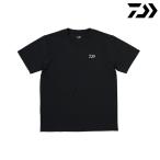 ダイワ シャツ DE-8325 ショートスリーブ バックプリントTシャツ ブラック DAIWA