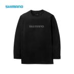 シマノ シャツ SH-022Z ドライロゴTシャツ ロングスリーブ ブラック SHIMANO