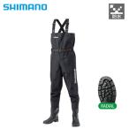 シマノ FF-054T ハイパーウェーダー チェストハイ・ラジアルソール ブラック スリムシルエット SHIMANO