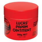 お徳用200g 　オーストラリアの万能軟膏　ルーカスポーポークリーム(200gジャー) Lucas' Papaw Ointment 海外発送品