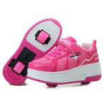 子供   ローラーシューズ   キッズ   スニーカー   LED 光 る   2輪タイプ  ローラースケート  大人　男女兼用　
