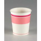ショッピングコップ “送料無料/直送” 紙コップ SM-150ロマンピンク 3000個