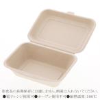 新バガスフードパック クラフト 600ml 1袋