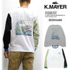 KRIFF MAYER / Cliff me year Snoopy long Tee (2025 год весна лето item [PEANUTS сотрудничество футболка с длинным рукавом ])