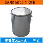 水性ケンエース 濃彩色 4kg 1缶 日本ペイント 日塗工見本帳参照色 調色 ニッペ